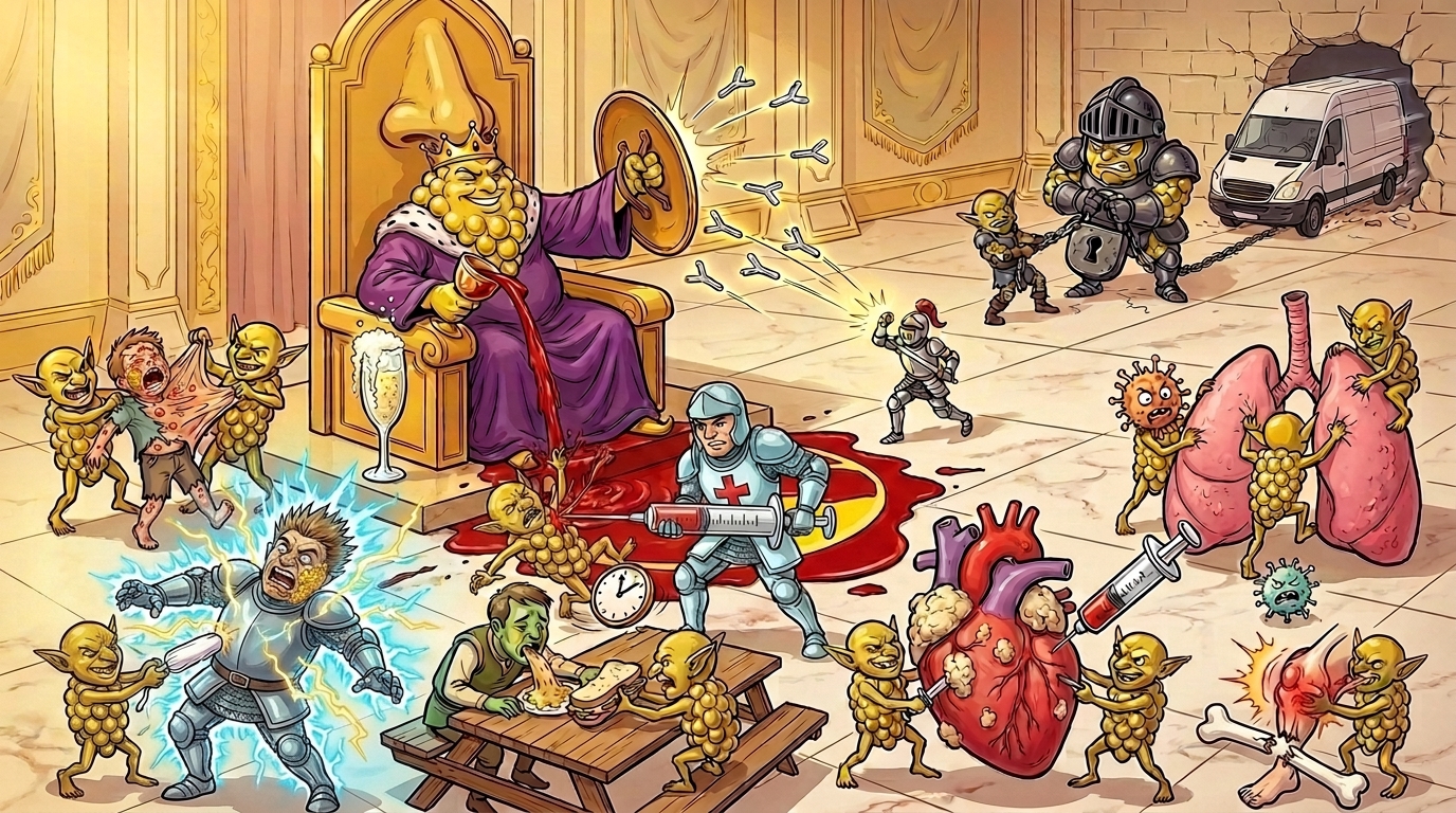 The Grape King's Court